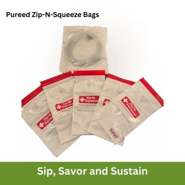 DTAS Pureed Zip-N-Squeeze Bags
